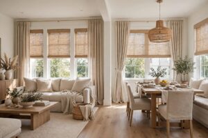 How to Coordinate Window Treatments Room to Room