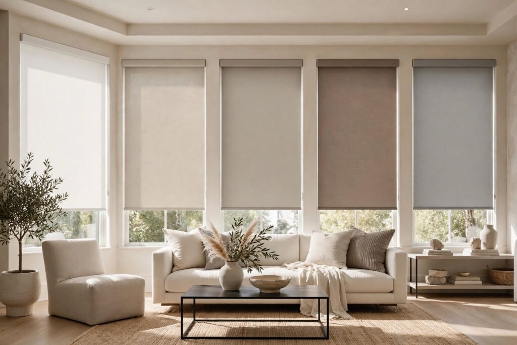 Top Neutral Roller Shade Colors